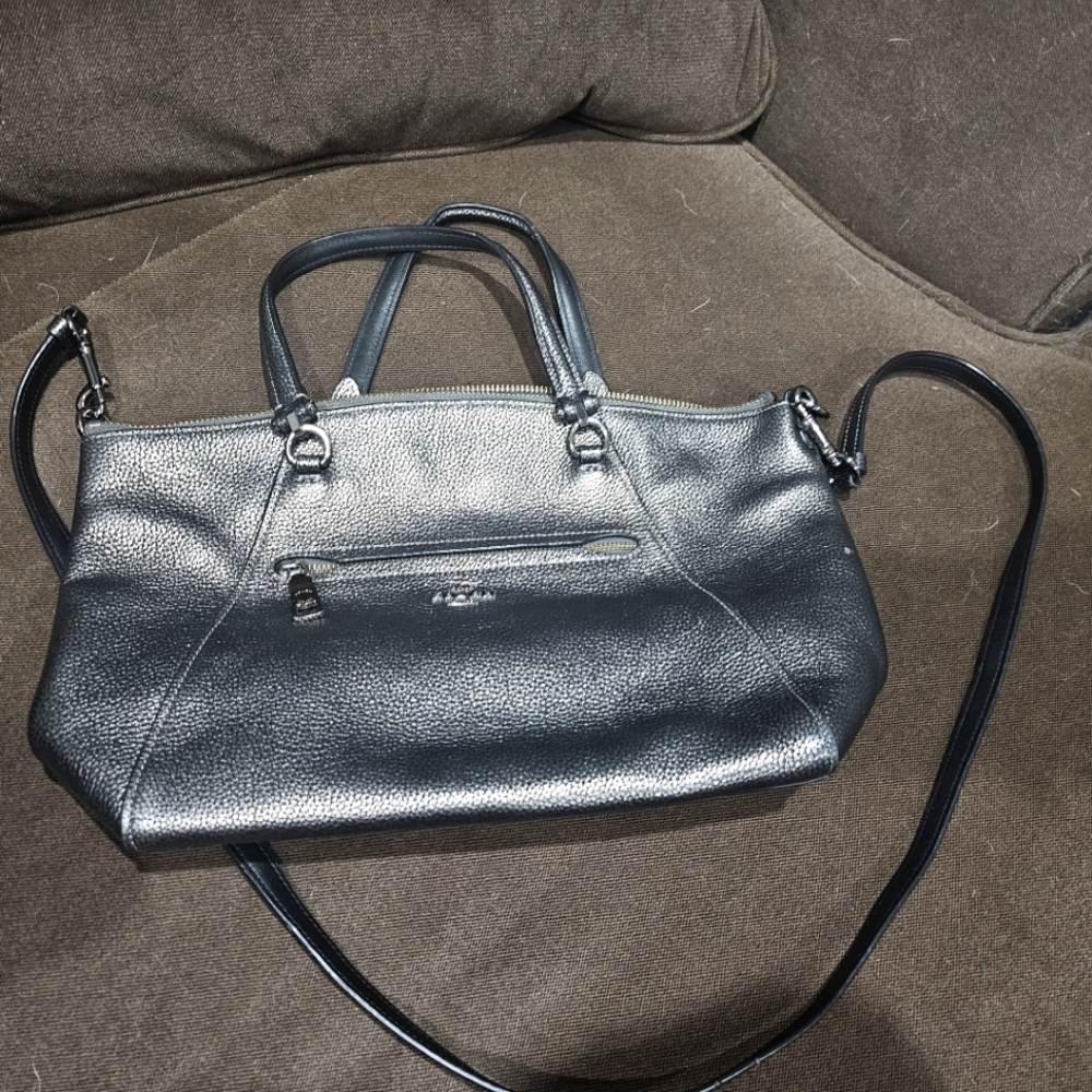 Coach Silver Bag/Crossbody